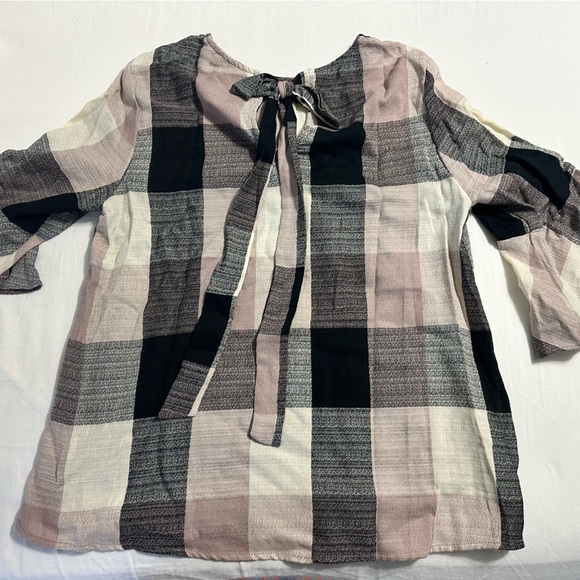 Ro & De Striped Blouse - Pink and Black - Picture 2 of 3